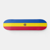 Moldavische vlag persoonlijk skateboard (Horizontaal)