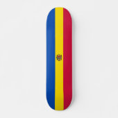 Moldavische vlag persoonlijk skateboard (Voorkant)