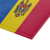 Moldavische vlag snijplank (Hoek)