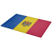 Moldavische vlag snijplank (Hoek)