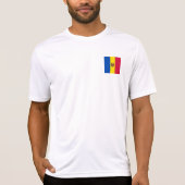 Moldavische vlag t-shirt (Voorkant)