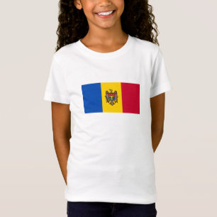 Moldavische vlag t-shirt