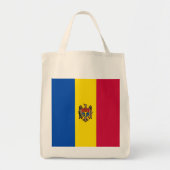 Moldavische vlag tote bag (Voorkant)