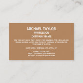 Moldavische vlag, vlag van Moldavië Visitekaartje (Achterkant)