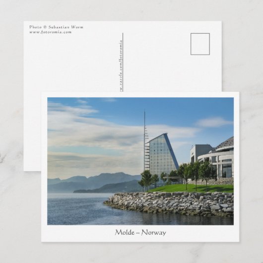 Molde Noorwegen Briefkaart (Voorkant / Achterkant)