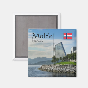 Molde Noorwegen Souvenir Magneet