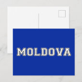 Moldova Briefkaart (Voorkant / Achterkant)