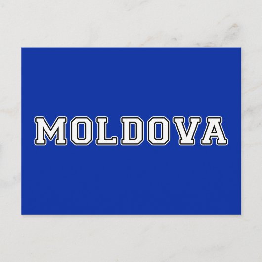 Moldova Briefkaart (Voorkant)