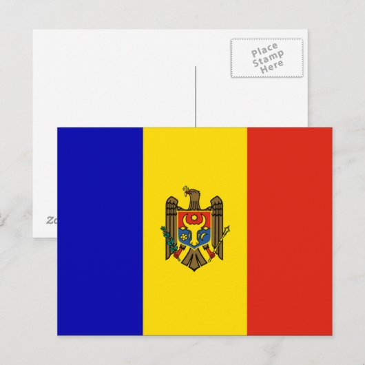 Moldova Briefkaart (Voorkant / Achterkant)