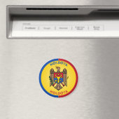 Moldova Erfgoed Embleem Magneet (Insitu (Vaatwasser))
