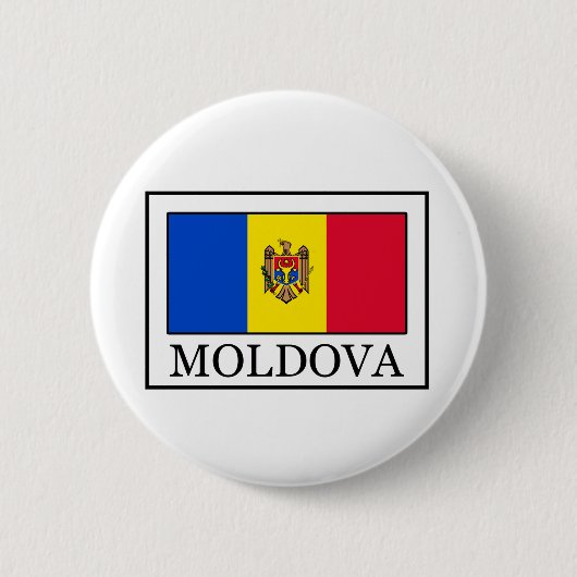 Moldova knoop ronde button 5,7 cm (Voorkant)