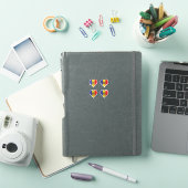 Moldova liefdesvlag trots hart sticker (iPad Cover)