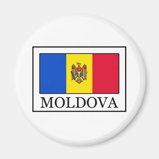 Moldova Magneet (Voorkant)