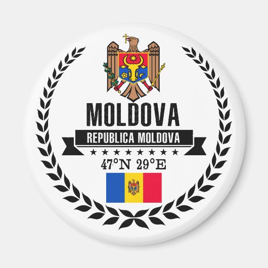 Moldova Magneet (Voorkant)