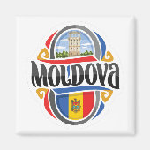 Moldova Magneet (Voorkant)