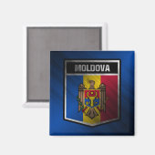 Moldova Magneet (Voorkant / Achterkant)