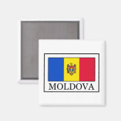 Moldova Magneet (Voorkant / Achterkant)