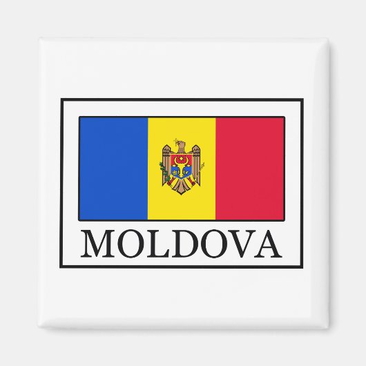 Moldova Magneet (Voorkant)