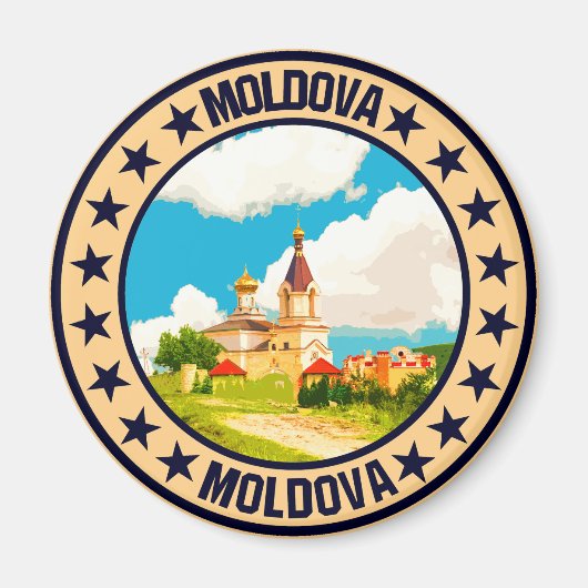 Moldova Magneet (Voorkant)