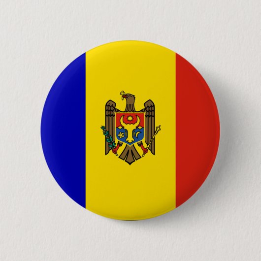 Moldova Ronde Button 5,7 Cm (Voorkant)