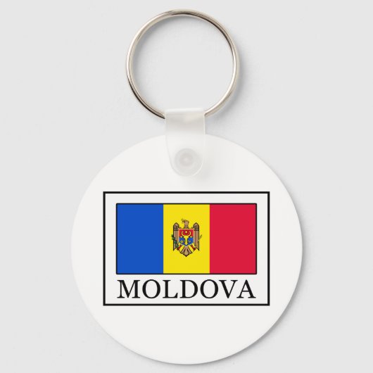 Moldova Sleutelhanger (Voorkant)