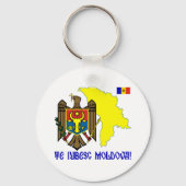 Moldova Sleutelhanger (Voorkant)