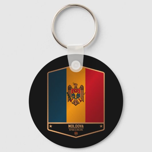 Moldova Sleutelhanger (Voorkant)