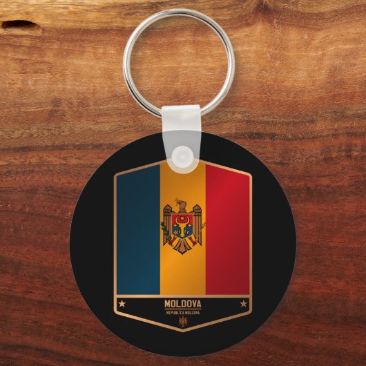 Moldova Sleutelhanger (Voorkant)