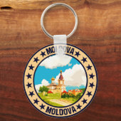 Moldova Sleutelhanger (Achterkant)