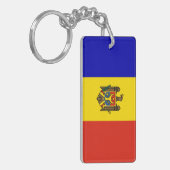 Moldova Sleutelhanger (Voorkant Links)