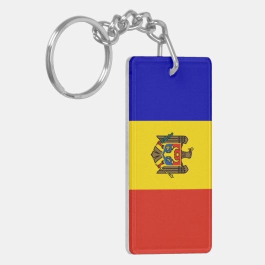 Moldova Sleutelhanger (Voorkant Links)