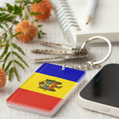 Moldova Sleutelhanger (Voorkant Rechts)