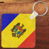 Moldova Sleutelhanger (Achterkant)