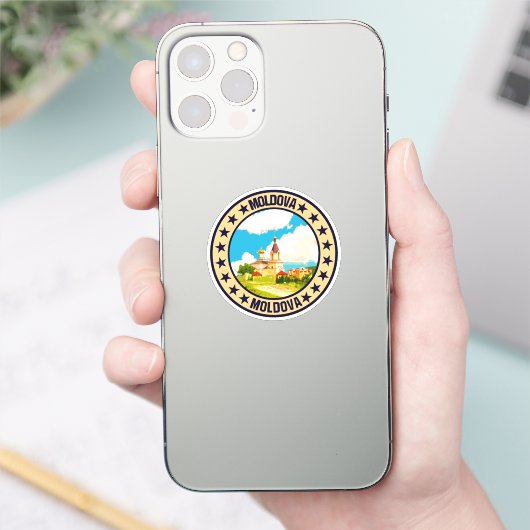 Moldova Sticker (Telefoon)