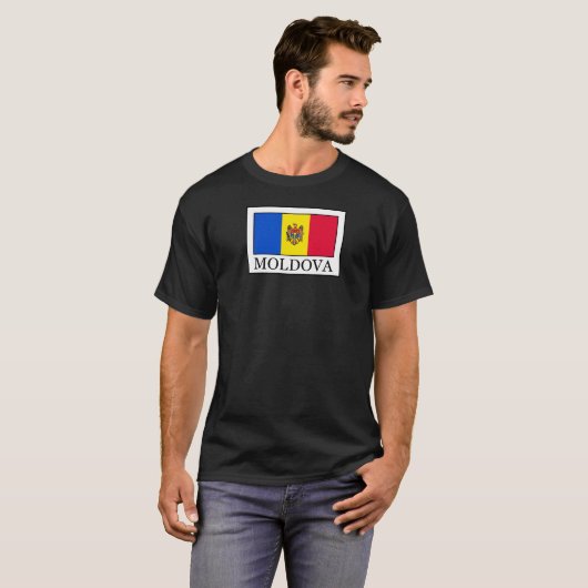 Moldova T-shirt (Voorkant volledig)