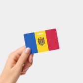 Moldova Vlag Badge (Handheld)