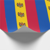 Moldova Vlag Cadeaupapier (Hoek)