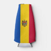 Moldova Vlag Flesjeskoeler (Voorkant)