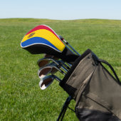 Moldova Vlag Golfheadcover (Insitu)