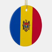 Moldova Vlag Keramisch Ornament (Rechts)