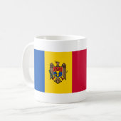 Moldova Vlag Koffiemok (Voorkant links)
