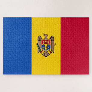 Moldova Vlag Legpuzzel