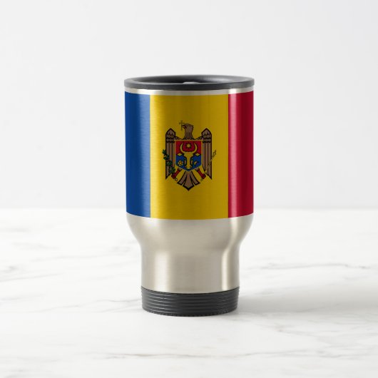 Moldova Vlag Reisbeker (Center)