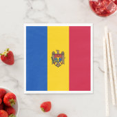 Moldova Vlag Servet (Insitu)