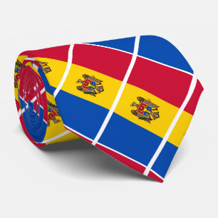 Moldova Vlag Stropdas