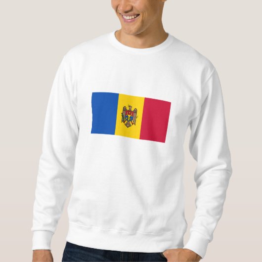 Moldova Vlag Trui (Voorkant)