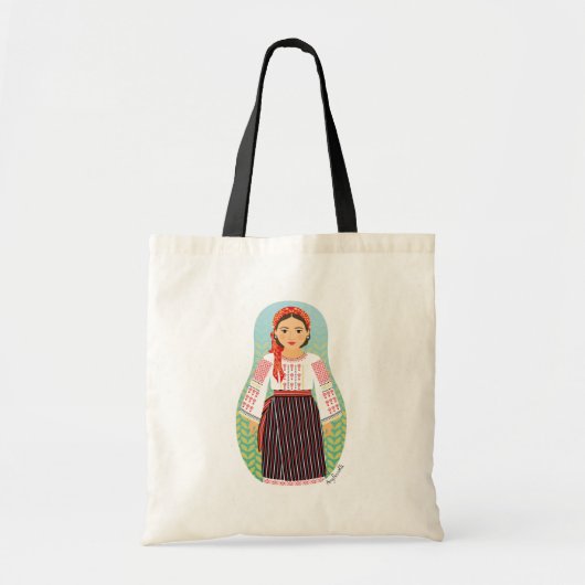 Moldovan Matryoshka Bag Tote Bag (Voorkant)