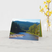 Moldovische magisch, Rivier in de bergen Kaart (Gele Bloem)