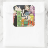 Moldy City 2013 Vierkante Sticker (Tas)