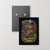 Moldy Mort – Paranormale Punks Button (Voorkant / Achterkant)